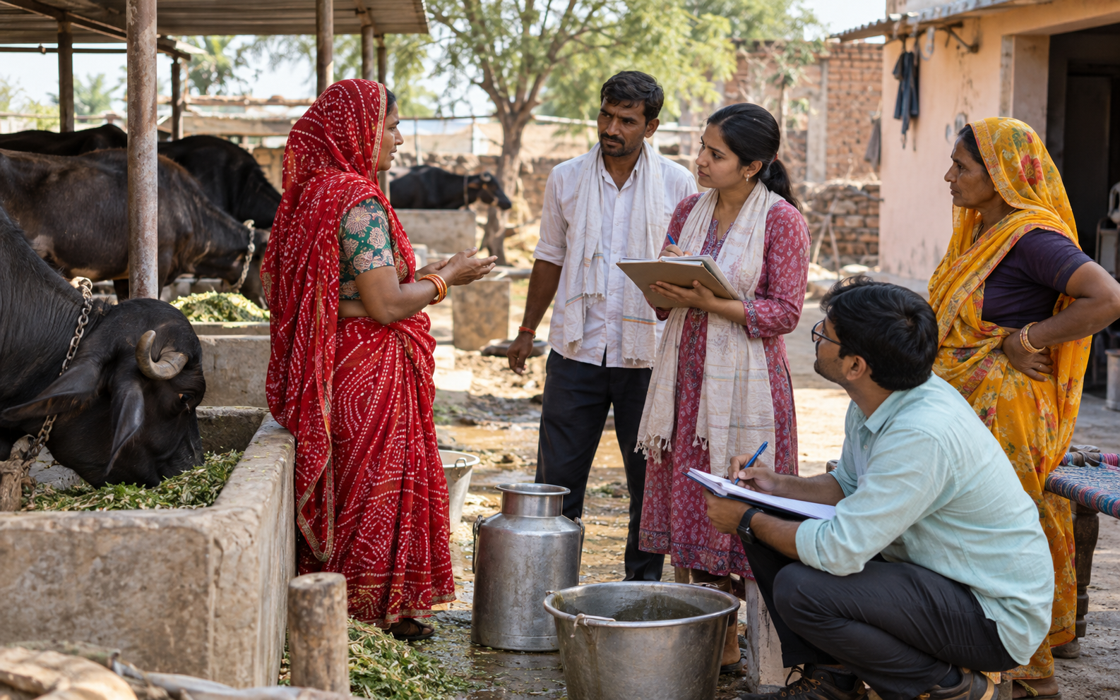 Evaluation of Dairy Value Chain & Behaviour Change Interventions, Rajasthan — project image