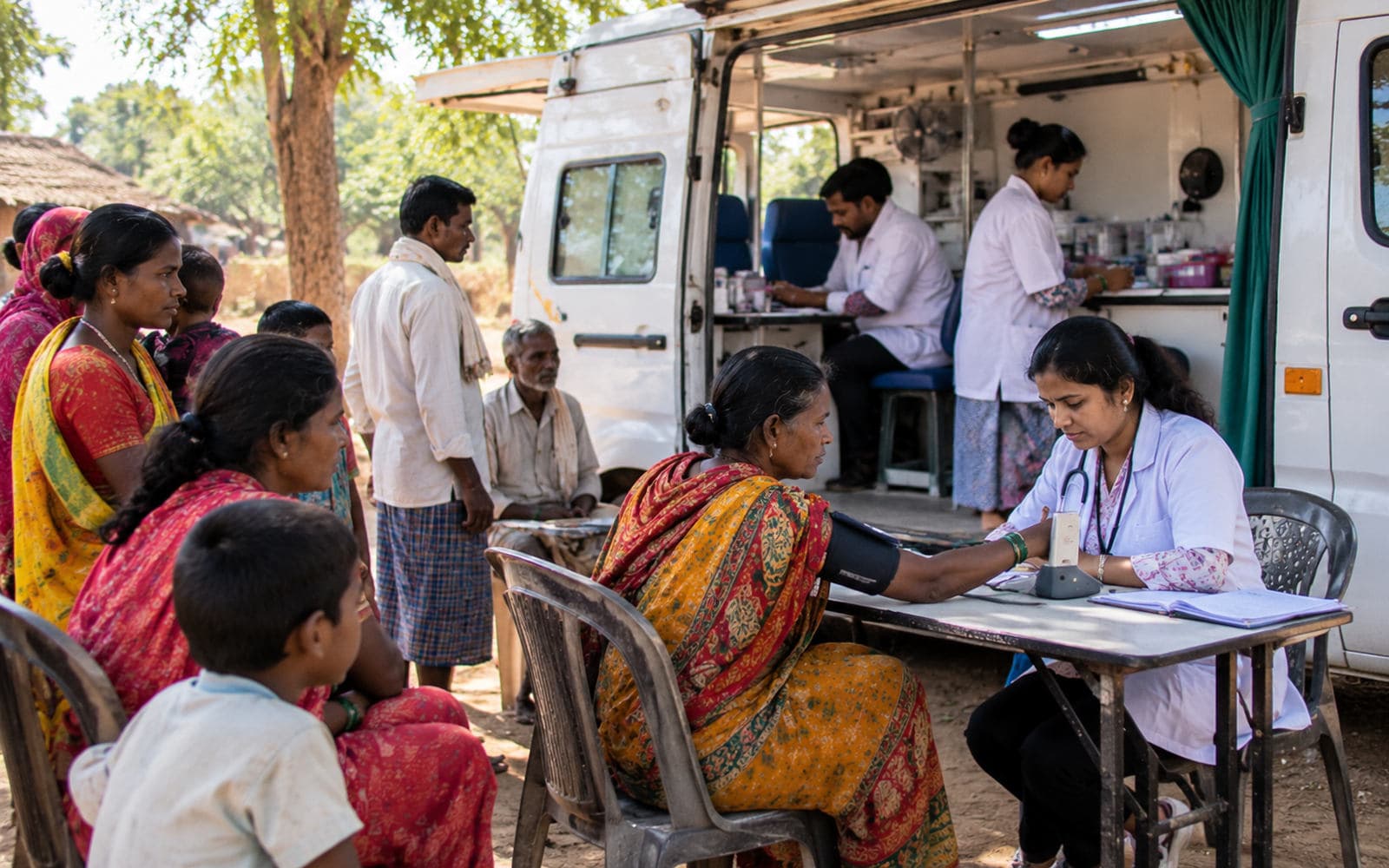Physical and Financial Audit of SBI-Funded and Shikhar Yuva Manch-Implemented Sanjeevani Clinics on Wheels Project — project image